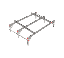 Опорная конструкция для установки оборудования TECHNORAPTOR 2000х1500 тип 1  KM-TR-SSEI-2000-1500-1  КМ - профиль