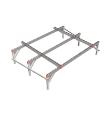 Опорная конструкция для установки оборудования TECHNORAPTOR 2000х1500 тип 1  KM-TR-SSEI-2000-1500-1  КМ - профиль