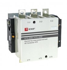 Контактор КТЭ 400А 230В NO EKF PROxima  ctr-b-400  EKF
