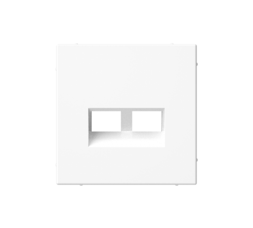 ArtGallery Лотос Накладка двойная для информационных функций типа Keystone  GAL001390  SE