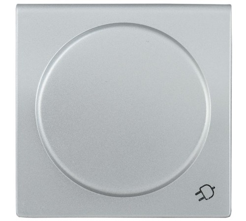 НР-3-1-БС Накладка розет. с з/к с кр. BOLERO серебряный  ENB31-R-K23  IEK