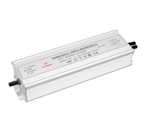 Блок питания ARPV-ST24400 PFC (24V, 16.7A, 400W)  026810(1)  Arlight
