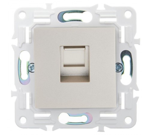 SKANDY Розетка компьютерная RJ45 кат.5E SK-K01Sh шампань  SK-K10-1-K37  IEK