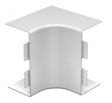 Крышка внутреннего угла кабельного канала WDK 60x130 мм (ПВХ,светло-серый) (WDK HI60130LGR)  6182224  OBO Bettermann