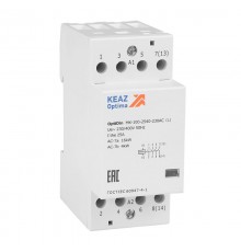 Контактор модульный OptiDin MK-100-2540-230AC (L)  343731  КЭАЗ
