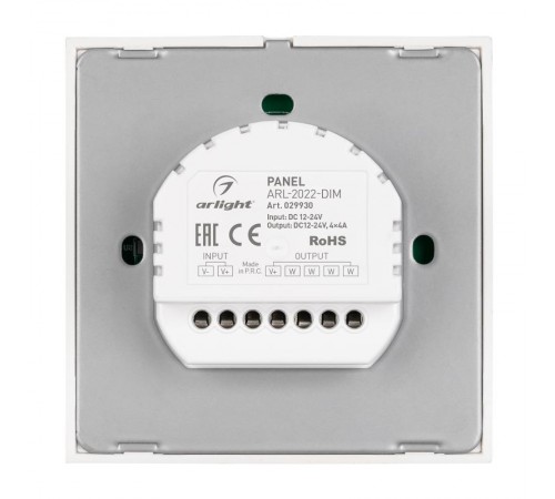 Панель ARL-2022-DIM (12-24V, 4x4A, Sens) (Arlight, IP20 Пластик, 3 года)  029930  Arlight