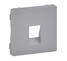 Valena LIFE Алюминий Накладка Аудиорозетка 1-ая  755362  Legrand