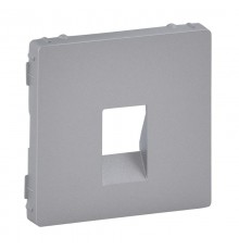 Valena LIFE Алюминий Накладка Аудиорозетка 1-ая  755362  Legrand