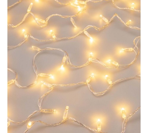 Светодиодная гирлянда ARD-STRING-CLASSIC-10000-CLEAR-100LED-FLASH Warm/Warm (230V, 7W) (Ardecoled, IP65)  025814  Arlight