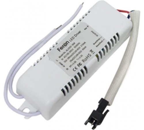 Акссессуар LB154, драйвер для AL2660 16W AC185-265V DC 48-60V для white и 24-30V для red 280mA  21580  FERON