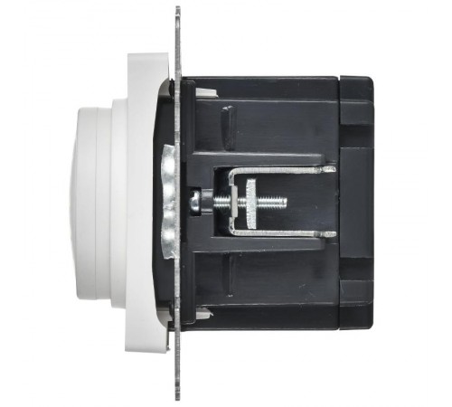 BRITE Светорегулятор поворотно-нажимной 600Вт СС10-1-0-БрАБ арктический белый   BR-D20-0600-K91  IEK