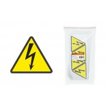 Символ "Молния" (треугольник) 100х100х100мм   SQ0817-0016  TDM