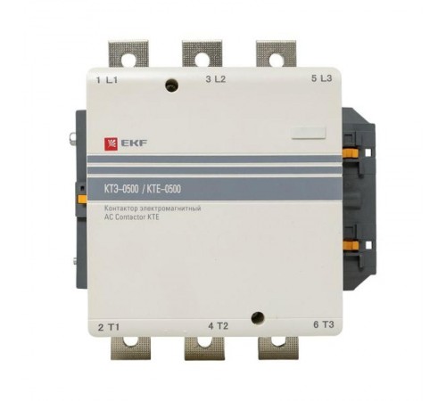Контактор КТЭ 500А 380В NO EKF PROxima  ctr-b-500-380  EKF