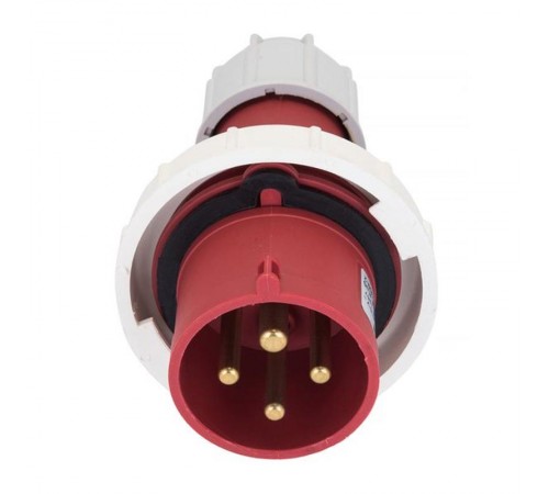 Вилка переносная 0342 3Р+РЕ 63А 380В IP67 EKF PROxima  ps-0342-63-380  EKF