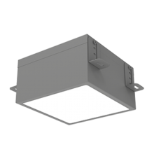 Светодиодный светильник DL-Grill для потолка Грильято встраив.25 Вт 4000 К 186х186х80 мм IP54 серый муар диммир. V1-R0-70810-10D01-5402540  VARTON