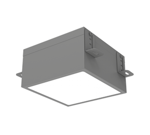 Светодиодный светильник DL-Grill для потолка Грильято встраив.25 Вт 4000 К 186х186х80 мм IP54 серый муар диммир. V1-R0-70810-10D01-5402540  VARTON