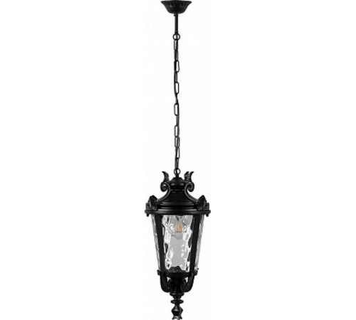 Светильник садово-парковый PL4005 60W 230V E27 230*230*460мм черный (на цепочке)  11373  FERON