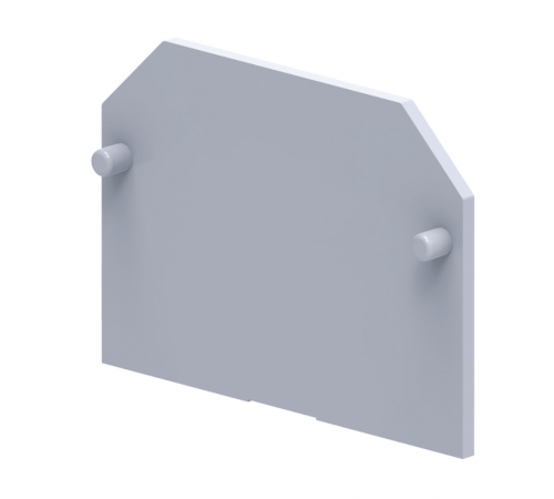 Крышка концевая для клеммы проходной OptiClip EP6/10U-серый  289806  КЭАЗ