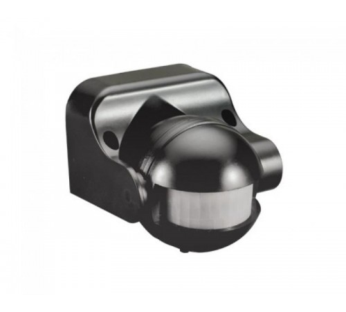 Датчик движения инфракрасный ДД 009 1200Вт 180 гр.12м IP44 черный  4690612033846  IN HOME