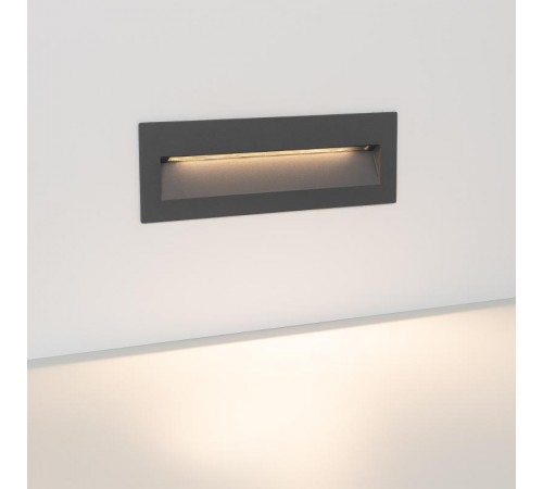 Светильник LTD-TRAIL-S226x76-8W Warm3000 (GR, 65 deg, 230V) (Arlight, IP65 Металл, 3 года)  029964  Arlight
