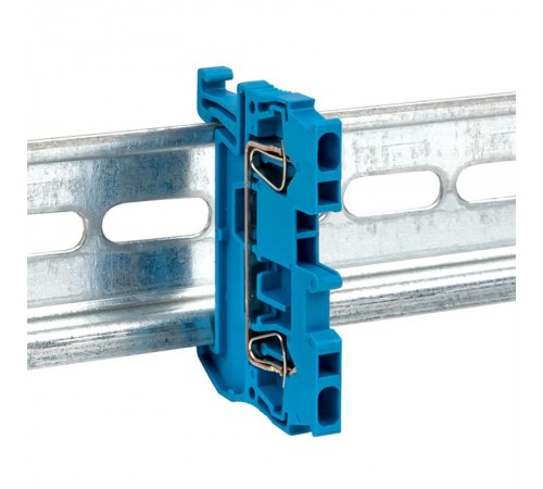 Колодка клеммная пружинная JXB-ST-1.5 17.5А синяя EKF PROxima  plc-jxb-st-1.5-blue  EKF