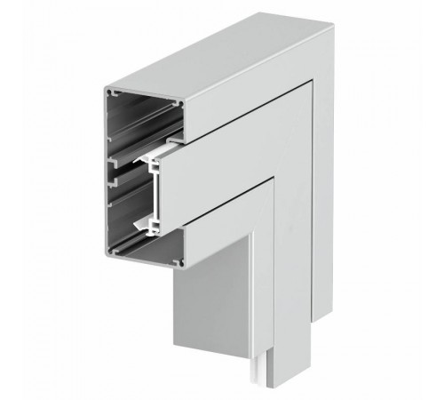 Плоский угол нерегулируемый для кабельного короба Rapid 45-2 (алюминий) (GA-FS53100EL)  6112443  OBO Bettermann