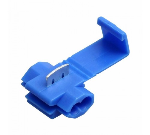 Ответвитель питания 1.0-2.5 мм (ОВ-2/ЗПо-1 1,0-2,5) синий  08-0771  REXANT