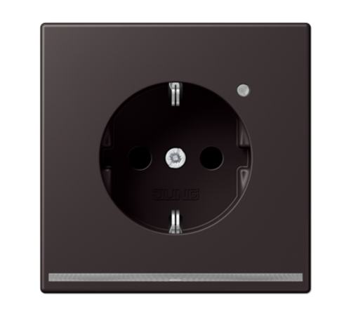 SCHUKO-розетка с LED подсветкой AL1520-ODLNW Jung