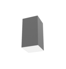 Светодиодный светильник DL-Box накладной 9 Вт 4000 К 90x90x170 мм RAL7045 серый муар с рассеивателем опал  V1-R0-70817-20000-2000940  VARTON
