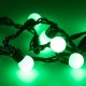 Светодиодная гирлянда ARD-BALL-CLASSIC-D17.5-10000-BLACK-100LED GREEN (230V, 7W)  025581  Arlight