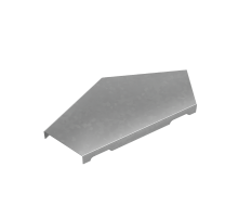 Крышка горизонт. угла 45 гр. 50 мм "ПЛЮС" HD85  KGLplus45-50 HD85   КМ-профиль