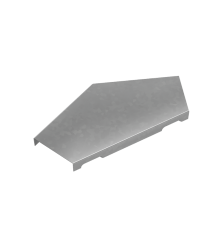 Крышка горизонт. угла 45 гр. 50 мм "ПЛЮС" HD  KGLplus45-50 HD   КМ-профиль