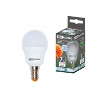 Лампа светодиодная LED 7Вт E14 230В 4000К FG45 шар  SQ0340-0176  TDM