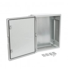 Корпус пластиковый с монтажной панелью ЩМП IP65 серая дверь 500х400х175  PR08.26484  Промрукав