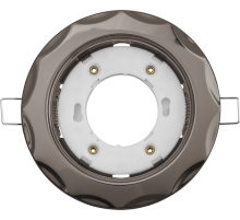 Светильник встраиваемый под лампу GX53 NGX 93 062 NGX-R9-005-GX53 (Звезда черный хром)  93062  Navigator