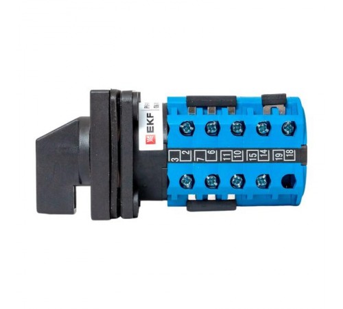 Переключатель кулачковый ПК-1-103 10А 3P "0-1-2-3" IP65  pk-1-103-10-65  EKF