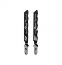 Пилка для электролобзика по дереву KRANZ T119B 76 мм 12 зубьев на дюйм 4-30 мм (2 шт./уп.) KR-92-0310  Kranz