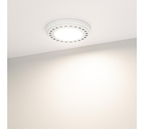 Лампа светодиодная AR111-UNIT-GU10-15W-DIM Day4000 (WH, 120 deg, 230V)  025624  Arlight