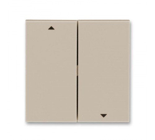 ABB Levit Кофе макиато / белый Сменная панель на клавишу для выключателя жалюзи Кофе макиато  ND3559H-A447/1 18  2CHH594471A8018  ABB