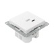 Механизм розетки USB-С, быстрая, белый Эпика EKF  UP1-SOW-USBCF  EKF