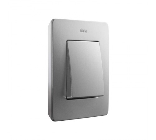 Simon 82 Рамка декоративная, 4 поста, Original, S82 Detail, алюминий-белый  8200640-093  Simon