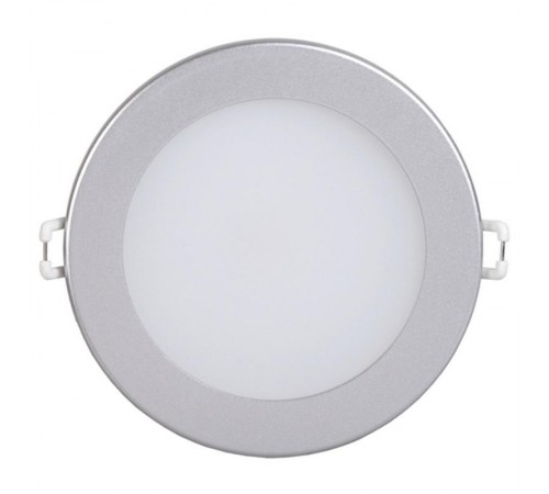 Светильник светодиодный встаиваемый ДВО 1604 серебро круг LED 7Вт 4000 IP20  LDVO0-1604-1-7-K23  IEK