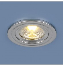 Светильник точечный встраиваемый 9902 LED 3W COB SL серебро  a038458  Elektrostandard