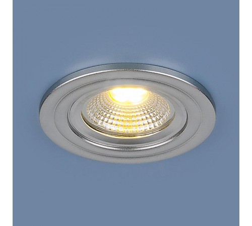 Светильник точечный встраиваемый 9902 LED 3W COB SL серебро  a038458  Elektrostandard
