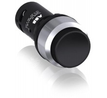 Кнопка CP3-30B-10 черная с выступающей клавишей без фиксации 1НО1SFA619102R3016 ABB