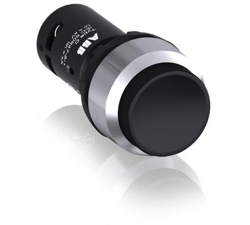 Кнопка CP3-30B-10 черная с выступающей клавишей без фиксации 1НО1SFA619102R3016 ABB