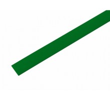 Термоусадочная трубка 13,0/6,5 мм, зеленая, упаковка 50 шт. по 1 м  21-3003  REXANT