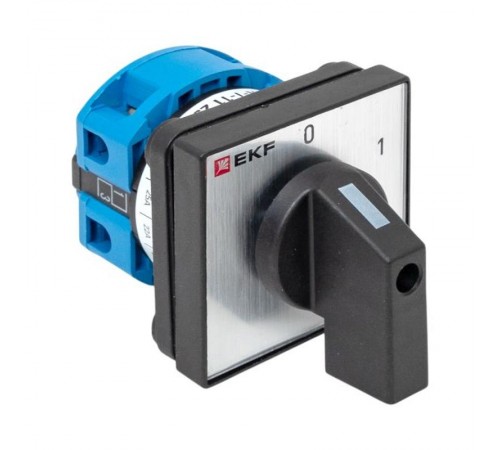 Переключатель кулачковый ПК-1-11 25А 1P "0-1" EKF PROxima  pk-1-11-25  EKF