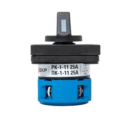 Переключатель кулачковый ПК-1-11 25А 1P "0-1" EKF PROxima  pk-1-11-25  EKF