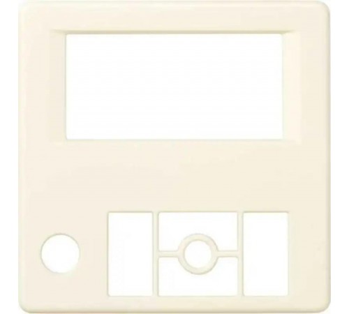 Simon 27 Накладка на радиоприёмник с ЖК-дисплеем, S27, слоновая кость  27058-32  Simon